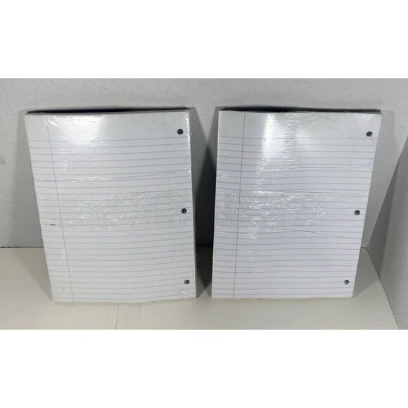 10 Packs Top Flight Standards Filler Paper Wide Rule 150 Sheets 10.5 in X 8 in - Picture 3 of 4